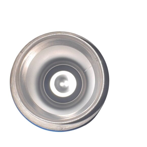 Thermos Stainless Steel Travel Mug 24 Oz Blue Grip Spill-Proof Lid - Picture 3 of 8